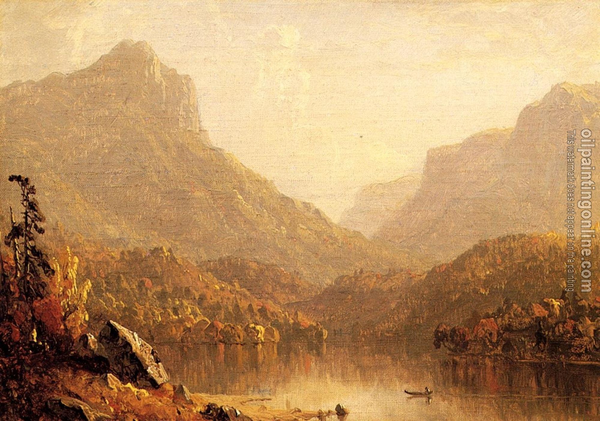 Gifford, Sanford Robinson - Lake Scene